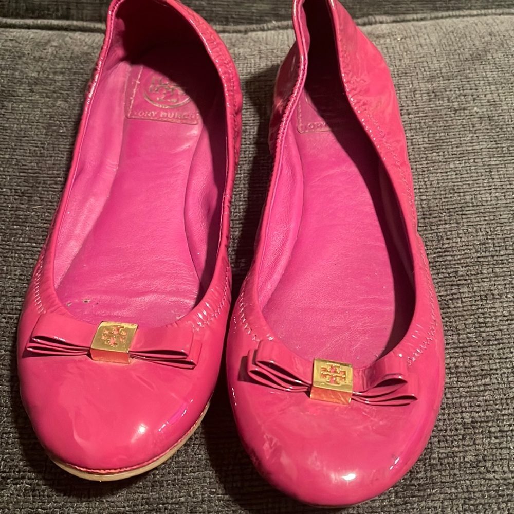 Ballerina pink fuschia flats